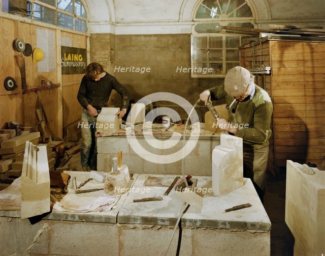 Buttercross, High Street, Ludlow, Shropshire, 21/05/1985. Creator: John Laing plc.