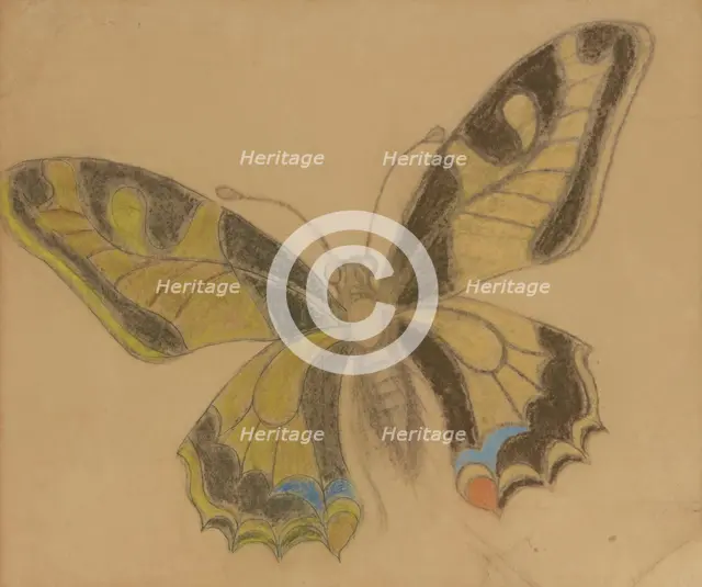 Butterfly (Old World Swallowtail), 1897-1898. Creator: Stanislaw Wyspianski.