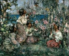 Butterflies, 1908. Creator: Edward Atkinson Hornel