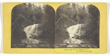 Buttermilk Creek, Ithaca, N.Y. 2d Fall, 87 feet high, 1860/65. Creator: J. C. Burritt