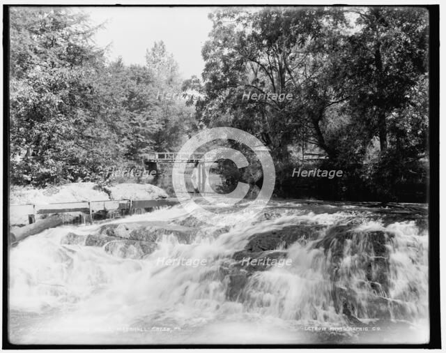 Buttermilk Falls, Marshall Creek, Pa., between 1890 and 1901. Creator: Unknown.