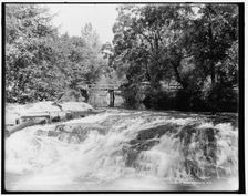 Buttermilk Falls, Marshall Creek, Pa., between 1890 and 1901. Creator: Unknown