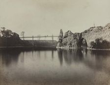 Buttes Chaumont, Paris, c. 1860s. Creator: Charles Soulier (French, 1840-1875)