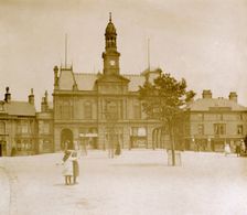 Buxton Town Hall, Derbyshire, c1900s(?). Creator: Unknown