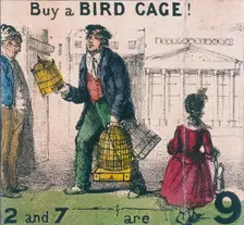 Buy a Bird Cage! Cries of London, c1840. Artist: TH Jones