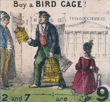 Buy a Bird Cage! Cries of London, c1840. Artist: TH Jones