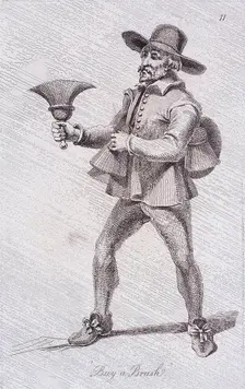 Buy a Brush c1680, from Cries of London, (c1819). Artist: John Thomas Smith