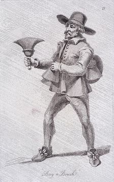 Buy a Brush c1680, from Cries of London, (c1819). Artist: John Thomas Smith