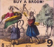 Buy a Broom! Cries of London, c1840. Artist: TH Jones