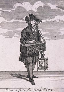 Buy a fine Singing Bird Cries of London, (c1688?). Artist: Anon