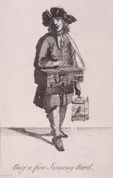 Buy a fine Singing Bird Cries of London, (c1688?). Artist: Anon