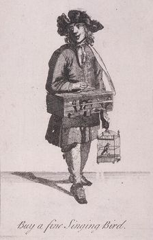 Buy a fine Singing Bird Cries of London, (c1688?). Artist: Anon