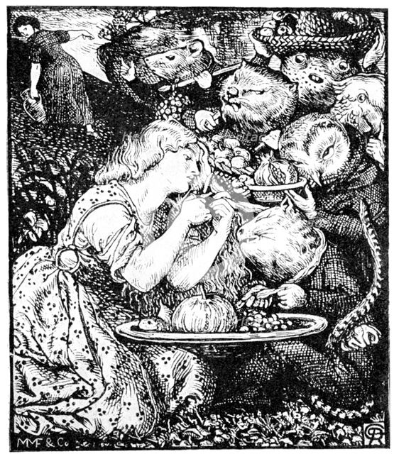 'Buy from us with a Golden Curl', (1923).Artist: Macmillian & Co Ltd