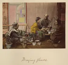 Buying Flowers, about 1873-1883. Creator: Shinichi Suzuki I
