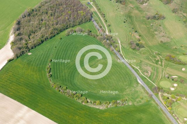 Buzbury Rings, Keynston Down, Dorset, 2015. Creator: Damian Grady.
