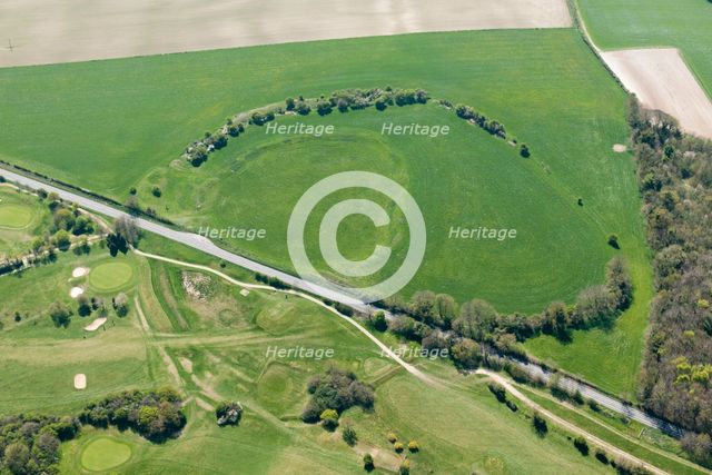 Buzbury Rings, Keynston Down, Dorset, 2015. Creator: Damian Grady.