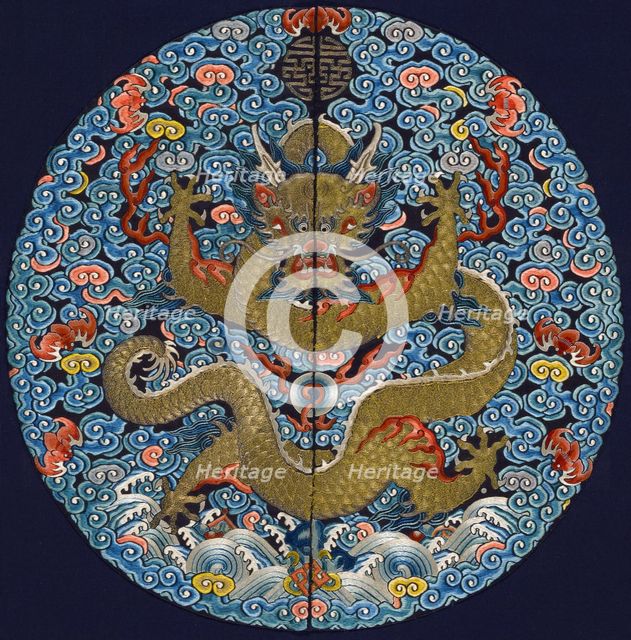 Buzi (Court Rank Badge), China, 1825/50, Qing dynasty(1644-1911). Creator: Unknown.