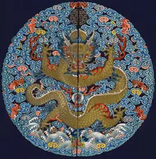 Buzi (Court Rank Badge), China, 1825/50, Qing dynasty(1644-1911). Creator: Unknown