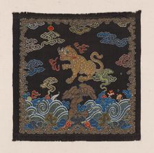 Buzi (Court Rank Badge), China, Qing dynasty(1644-1911), 1775/1800. Creator: Unknown