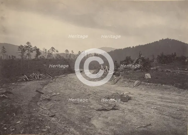 Buzzard Roost, Georgia, 1860s. Creator: George N. Barnard.