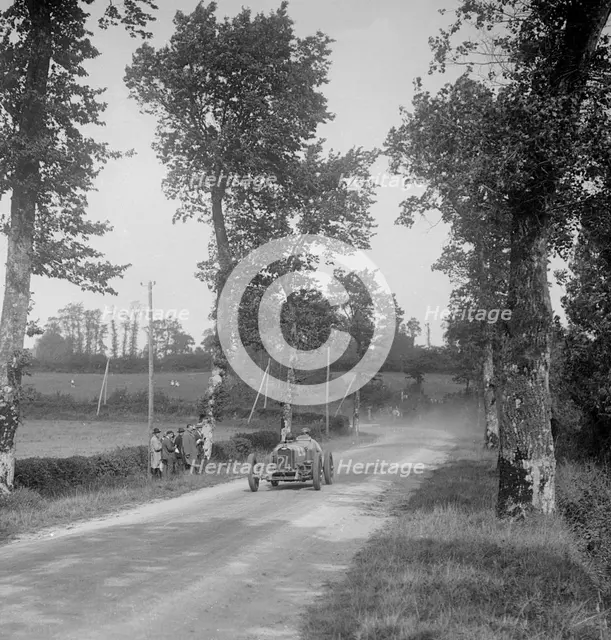 Bucciali of Jean de Maleplane competing at the Boulogne Motor Week, France, 1928. Artist: Bill Brunell.