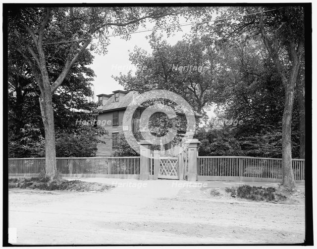 Buckman Tavern, Lexington, Massachusetts, between 1890 and 1901. Creator: Unknown.