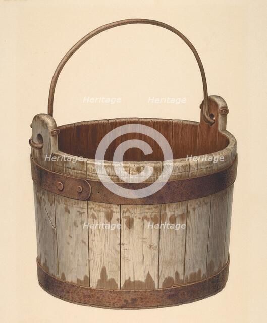 Bucket, c. 1940. Creator: Edward Bashaw.
