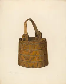Bucket, c. 1940. Creator: Frank Budash