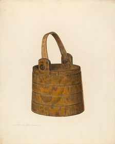 Bucket, c. 1940. Creator: Frank Budash