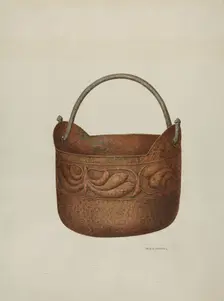 Bucket, c. 1940. Creator: William Kieckhofel