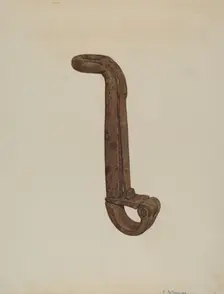 Bucket Hooks, c. 1938. Creator: Paul Poffinbarger