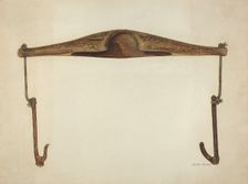 Bucket Yoke, c. 1941. Creator: Bessie Vandre