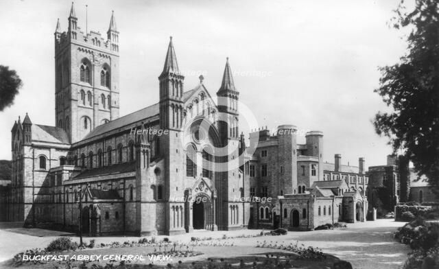 Buckfast Abbey, Buckfastleigh, Devon, early 20th century. Artist: Unknown