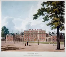 Buckingham House, Westminster, London, 1819. Artist: Thomas Sutherland