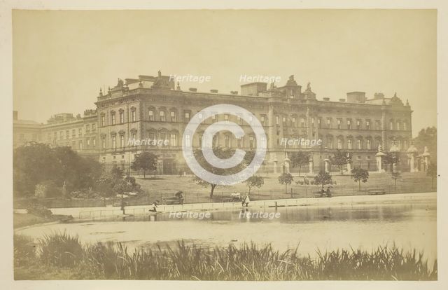 Buckingham Palace, 1850-1900. Creator: Unknown.