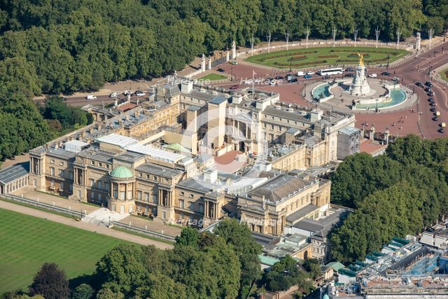 Buckingham Palace, City of Westminster, London, 2021. Creator: Damian Grady.