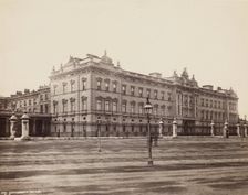 Buckingham Palace, between 1870 and 1880. Creator: Francis Bedford