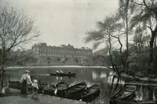 Buckingham Palace (c1897). Artist: E&S Woodbury