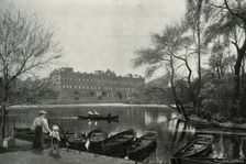 Buckingham Palace (c1897). Artist: E&S Woodbury