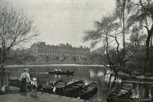 Buckingham Palace (c1897). Artist: E&S Woodbury