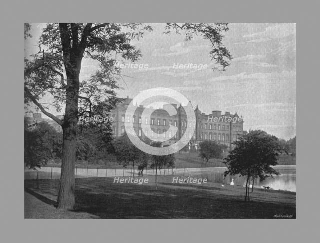 Buckingham Palace, London, c1900. Artist: GW Wilson and Company.