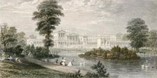Buckingham Palace, Westminster, London, 1835. Artist: Thomas Higham