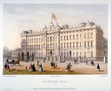 Buckingham Palace, Westminster, London, 1854. Artist: Charles Claude Bachelier