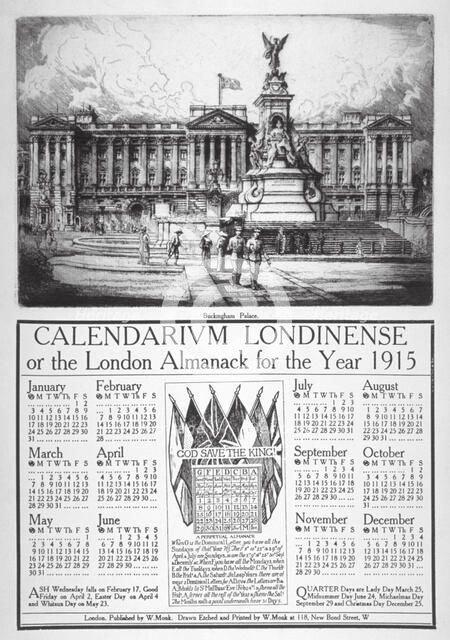 Buckingham Palace, Westminster, London, 1914. Artist: William Monk