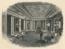 Buckingham Palace: The Marble Hall 1886