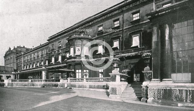 'Buckingham Palace...showing the room in which the King died', 1910. Creator: Unknown.