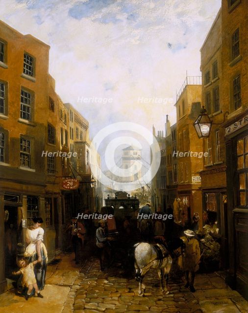 'Buckingham Street, Strand', 1854. Creator: Edmund John Niemann.