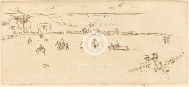 Bucking Horse. Creator: James Abbott McNeill Whistler.