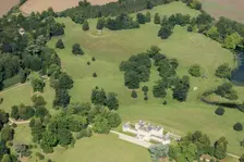 Buckland House, Exedra and Rotunda, Oxfordshire, 2016. Creator: Damian Grady