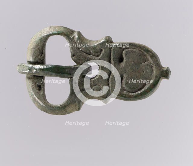 Buckle, Byzantine, 5th-6th century. Creator: Unknown.